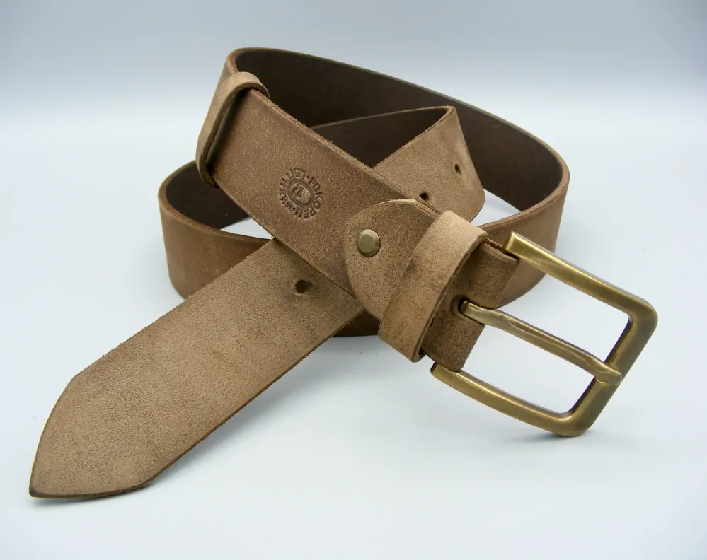 Opasek mahagon patinovaný 2, šíře 4cm
