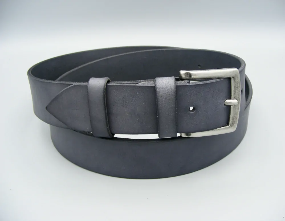 Opasek šedý, šíře 4 cm