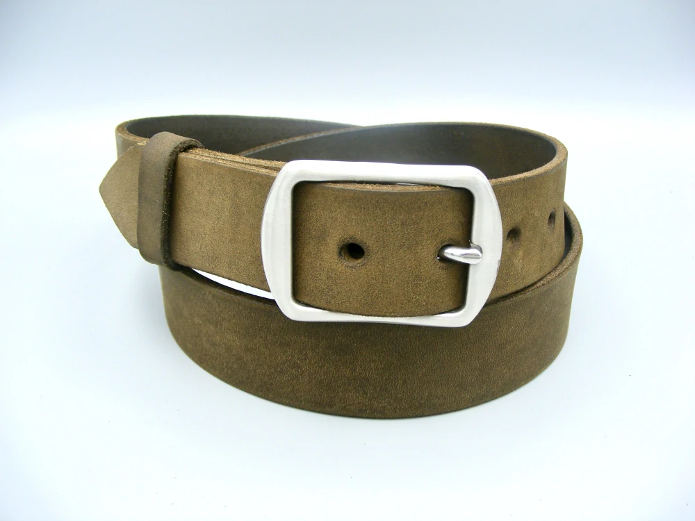 Opasek Dual nerez, patinovaný.