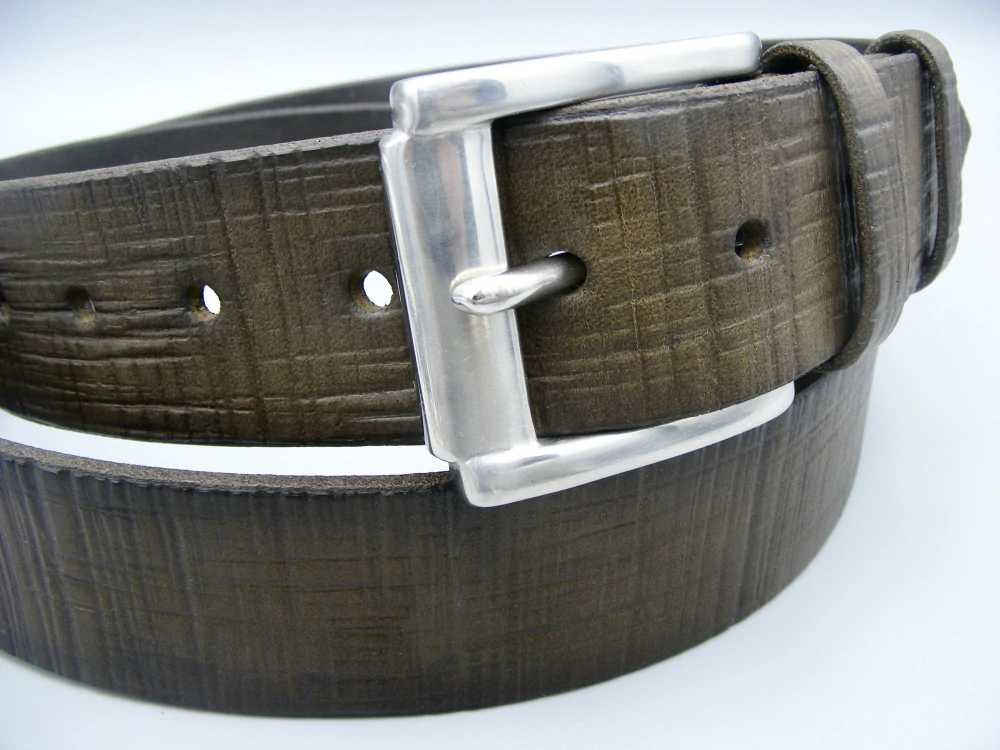 Opasek Bumpy Nerez, šíře 4cm