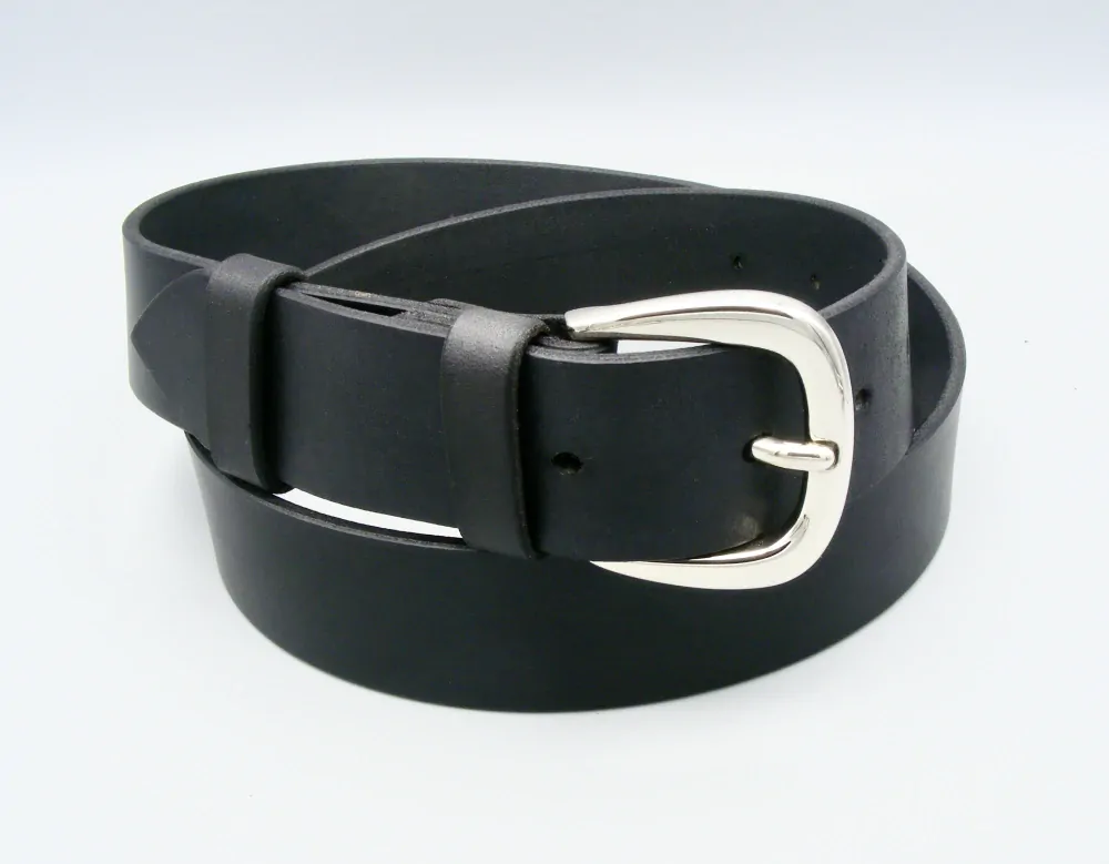 Opasek Black & Brass šíře 4cm