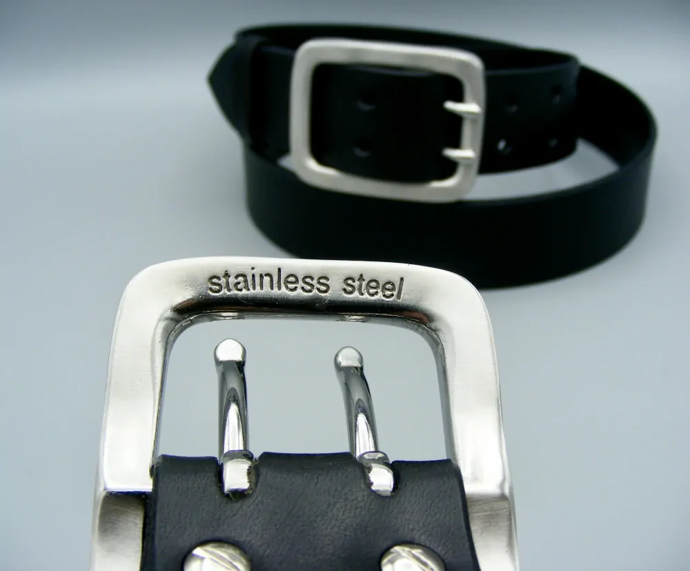 Opasek Double Nerez, šíře 4cm