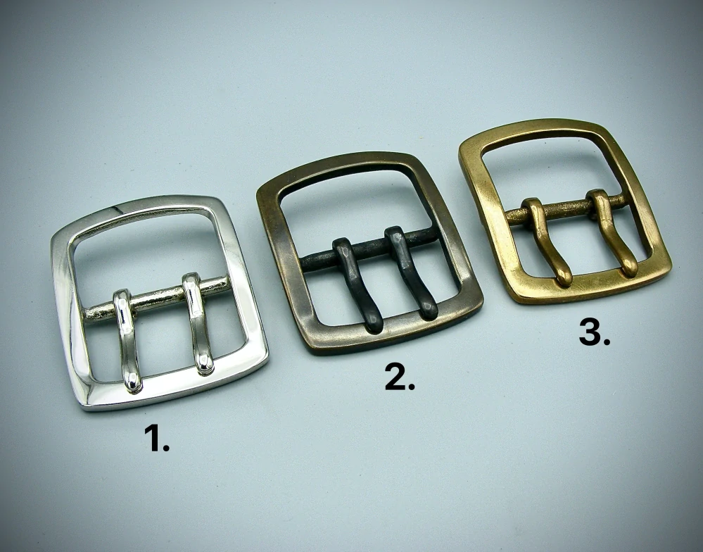 Opasek Classic Double Mosaz - patinovaný