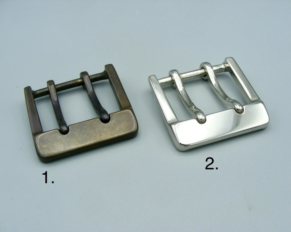 Opasek Double Mosaz, patinovaný