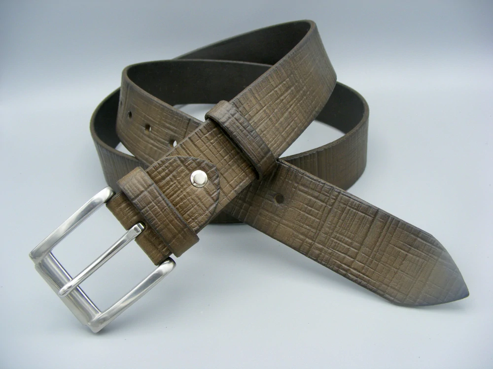 Opasek Bumpy Nerez, šíře 4cm