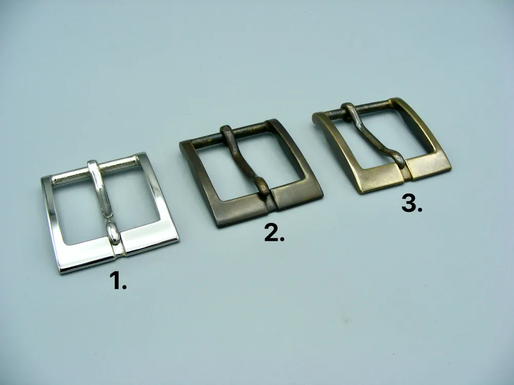 Opasek Classic Mosaz 2, šíře 3,5 cm