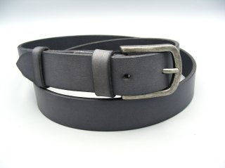 Opasek šedý, šíře 3cm