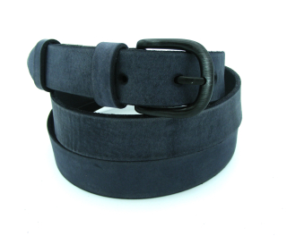 Opasek patinovaný šedý, šíře 3cm