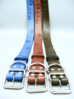 Obojek Tlapky 2, Komfort, šíře 3,5cm