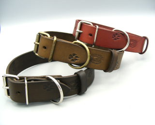 Obojek Tlapky Komfort, šíře 3 cm