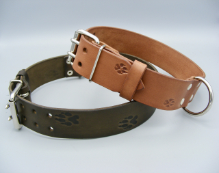 Obojek Klasik Double, Tlapky, šíře 4cm