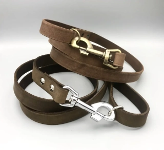 Kožené vodítko patinované