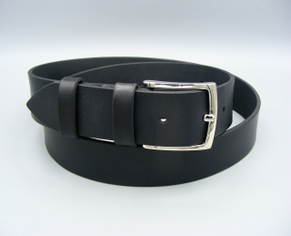 Opasek Black & Brass 2., šíře 4cm