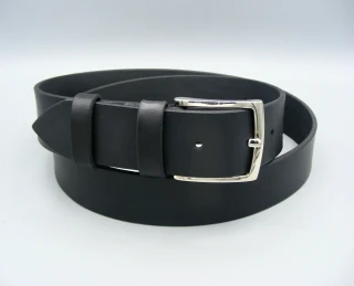 Opasek Black & Brass 2., šíře 4cm