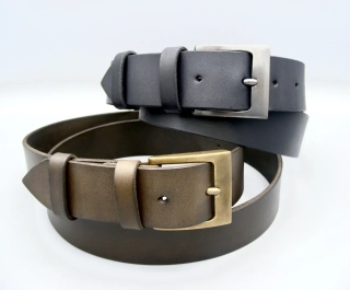 Opasek Classic Mosaz, šíře 4 cm