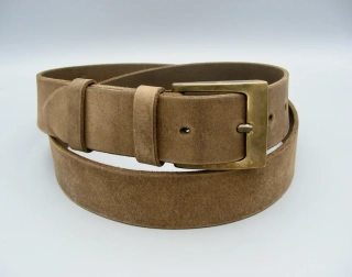 Opasek mahagon patinovaný 3, šíře 4cm