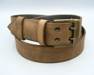 Opasek Double Mosaz, patinovaný